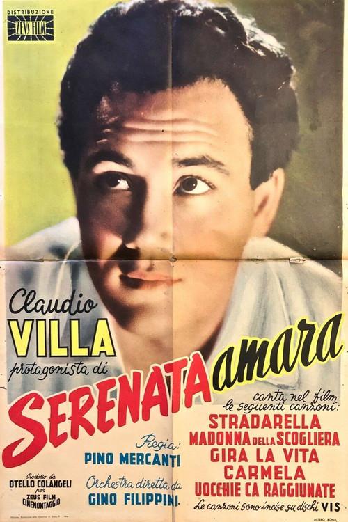 Serenata amara 1952 official movie poster