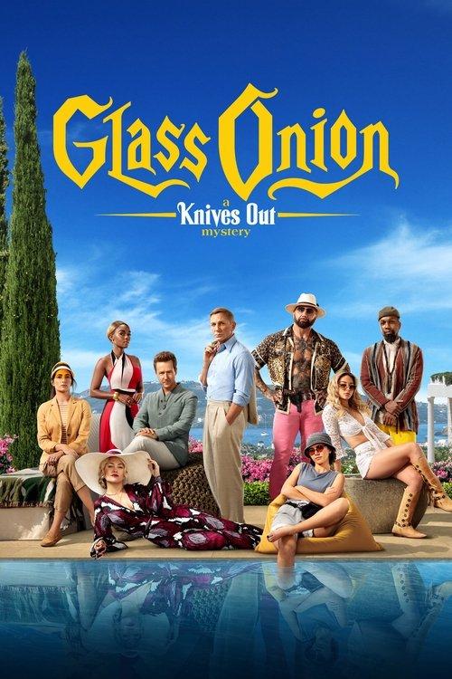 Glass Onion: A Knives Out Mystery 2022 official movie poster