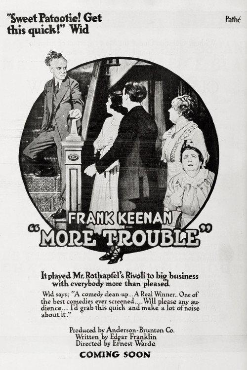 More Trouble 1918 official movie poster