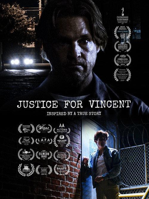 Justice for Vincent 2018 official movie poster