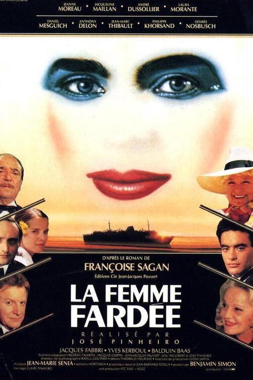 La Femme fardée 1990 official movie poster