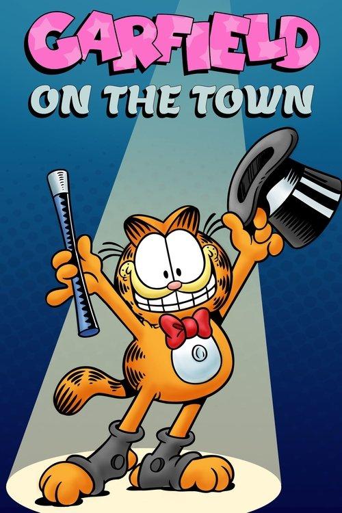 Garfield on the Town 1983 official movie poster