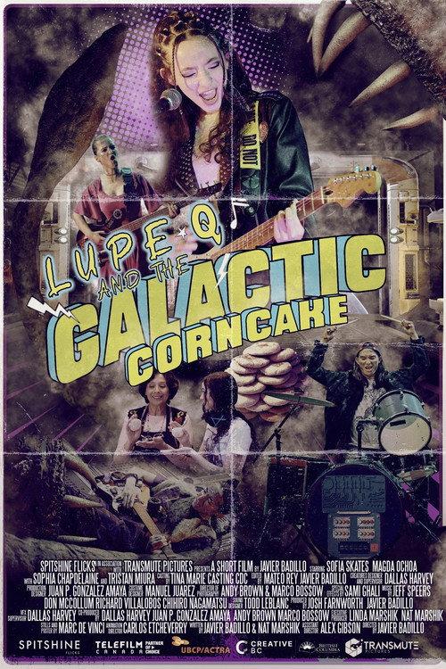 Lupe Q and the Galactic Corn Cake 2024 official movie poster