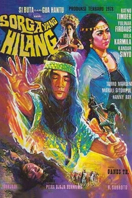 The Blind Man from Ghost Cave: Lost Paradise 1977 official movie poster