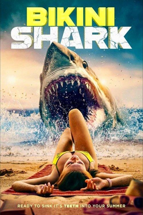 Bikini Shark 2025 official movie poster