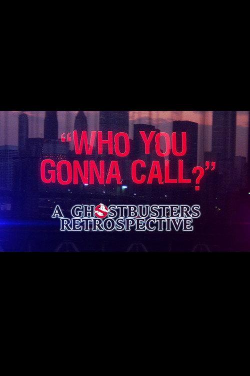Who You Gonna Call?: A Ghostbusters Retrospective 2014 official movie poster