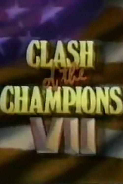 NWA Clash of The Champions VII: Guts & Glory 1989 official movie poster