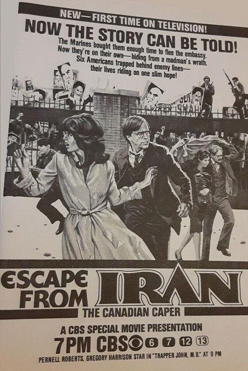 Escape from Iran: The Canadian Caper 1981 official movie poster