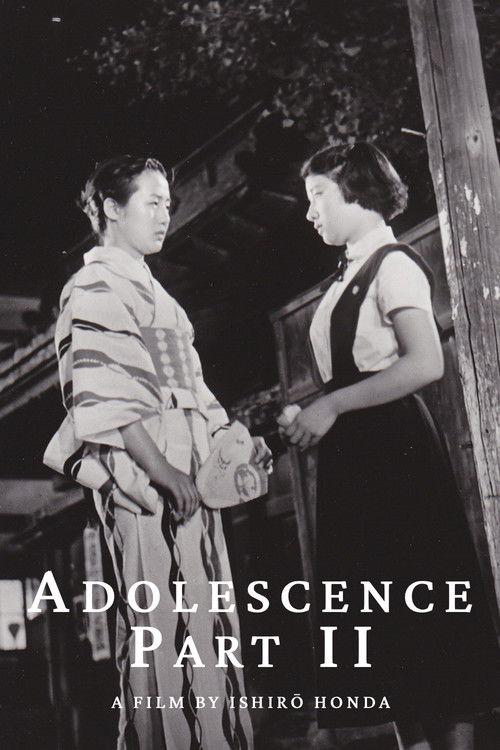 Adolescence Part II 1953 official movie poster