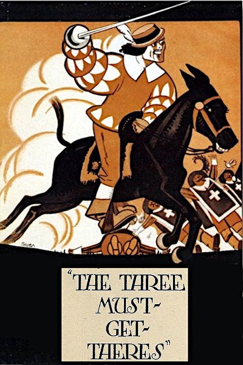 The Three Must-Get-Theres 1922 official movie poster