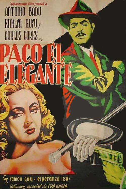 Paco, el elegante 1952 official movie poster