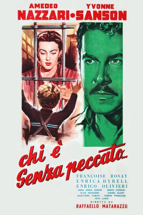 He Who Is Without Sin... 1952 official movie poster