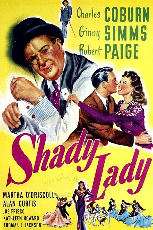 Shady Lady 1945 official movie poster