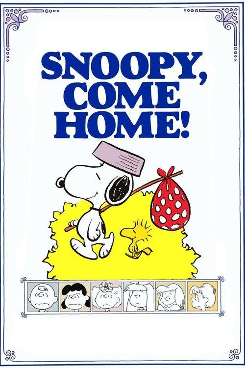 Snoopy, Come Home 1972 official movie poster
