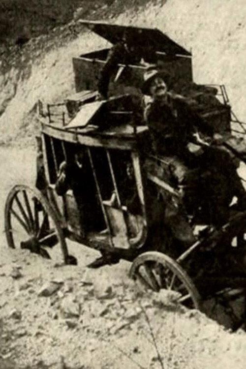 The Driver Of The Deadwood Coach 1912 official movie poster