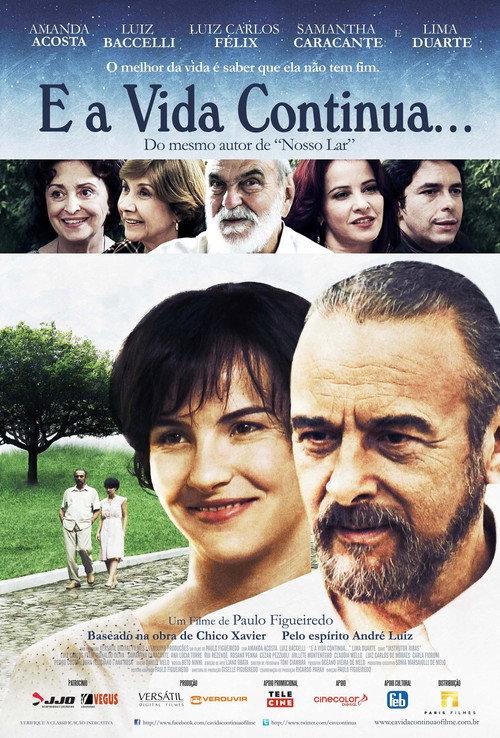 E a Vida Continua... 2012 official movie poster