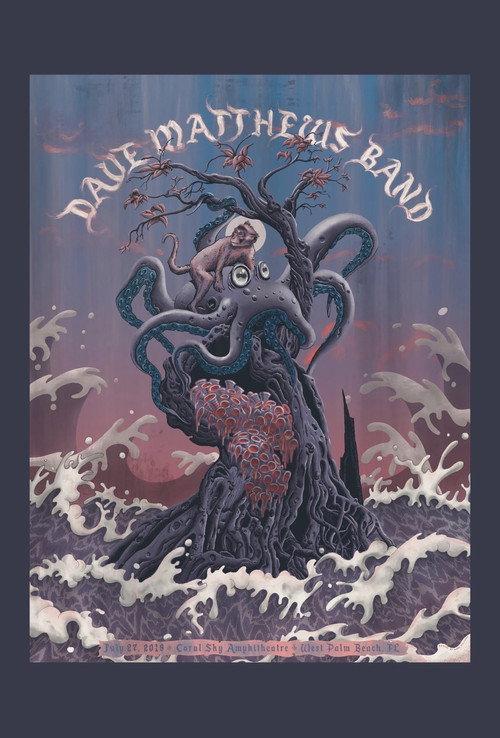 Dave Matthews Band: Coral Sky Amphitheatre - West Palm Beach, FL - 7/27/19 2019 official movie poster