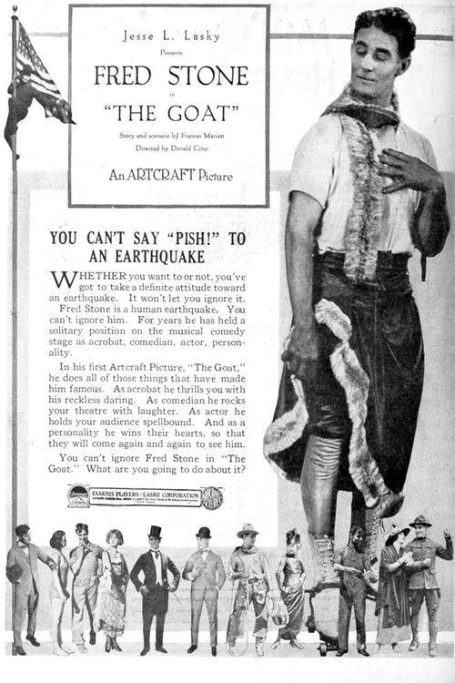 The Goat 1918 official movie poster