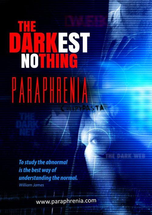 The Darkest Nothing: Paraphrenia 2017 official movie poster