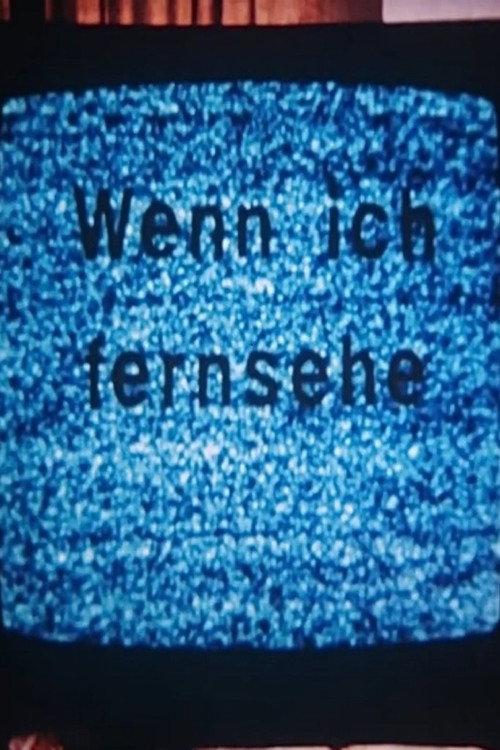 Wenn ich fernsehe 1976 official movie poster