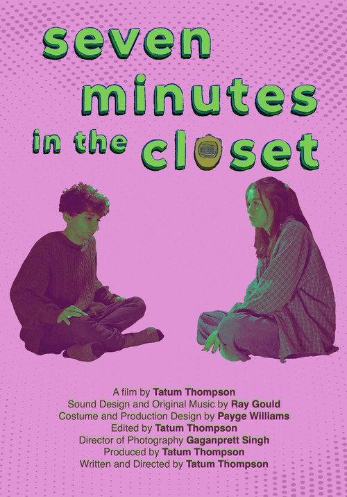 Seven Minutes in the Closet 2025 official movie poster
