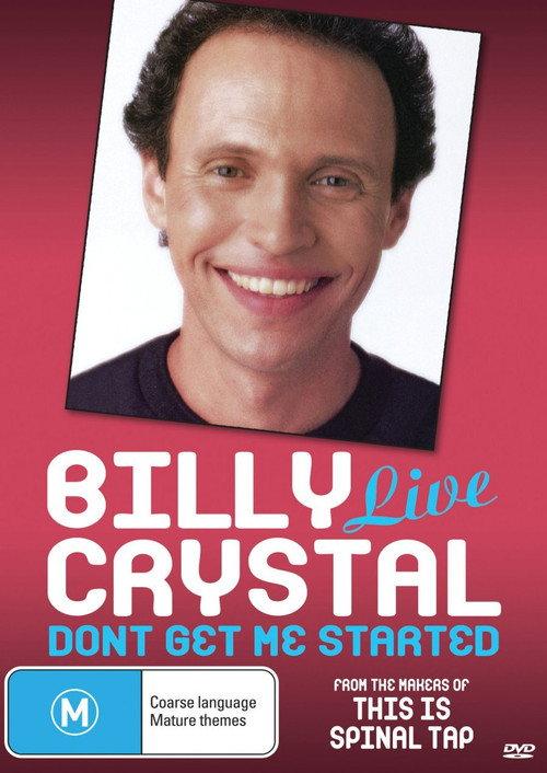 Billy Crystal: Don't Get Me Started 1986 official movie poster