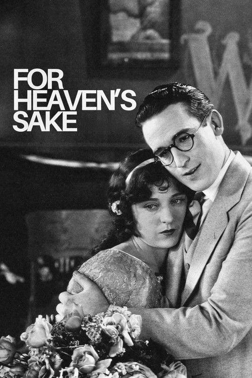 For Heaven's Sake 1926 official movie poster