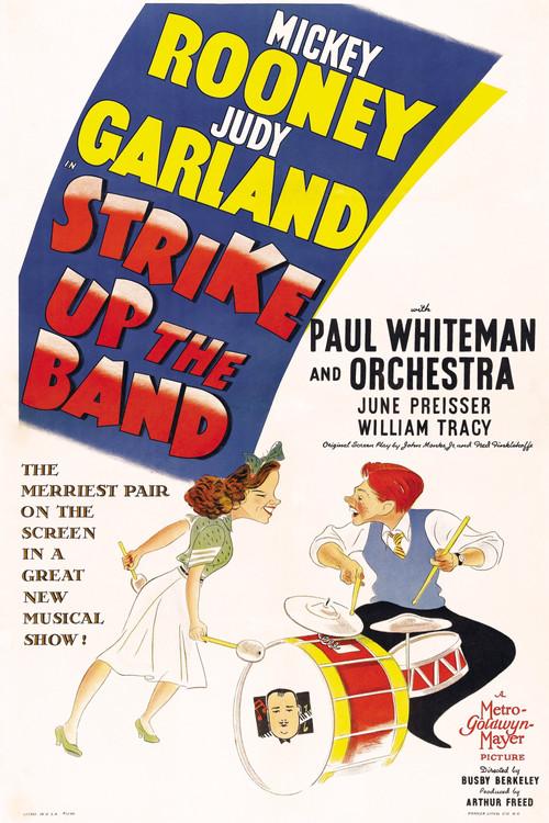 Strike Up the Band 1940 official movie poster