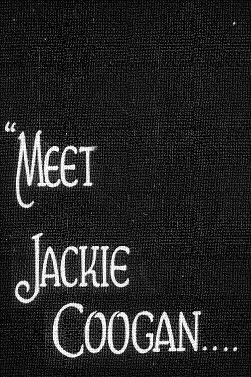 Meet Jackie Coogan 1924 official movie poster