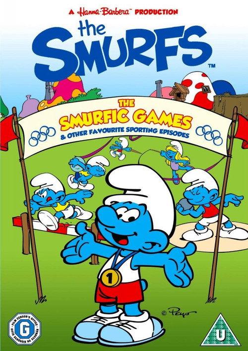 The Smurfic Games 1984 official movie poster