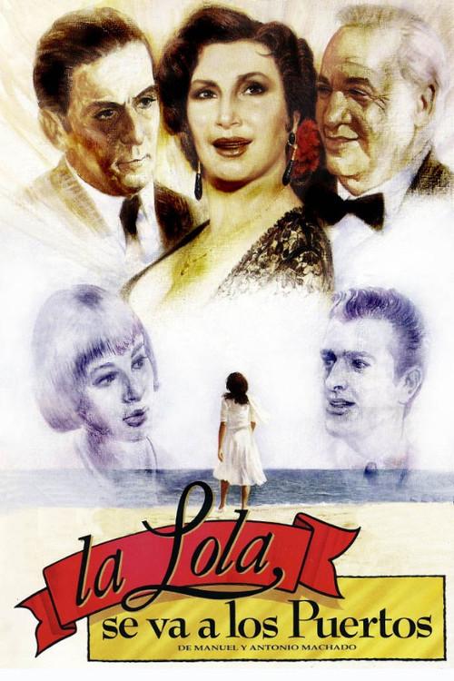 La Lola se va a los puertos 1993 official movie poster