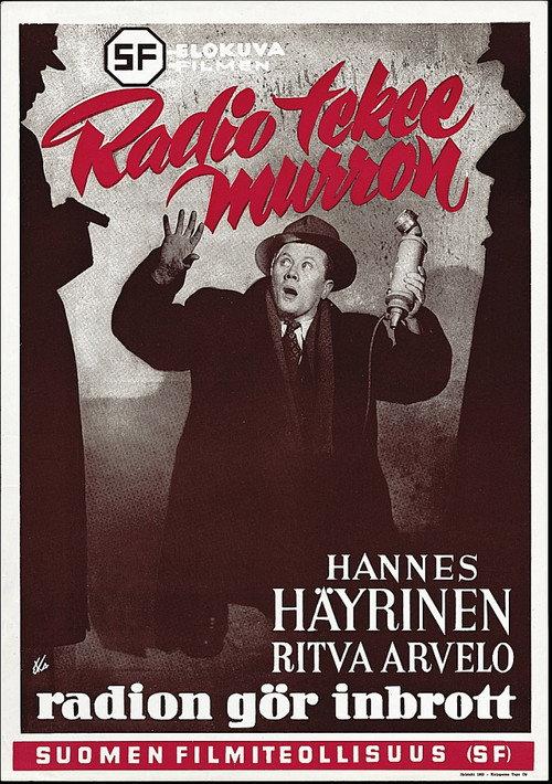 Radio tekee murron 1951 official movie poster