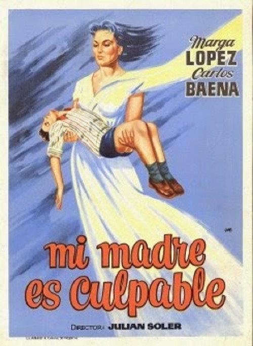 Mi madre es Culpable 1960 official movie poster