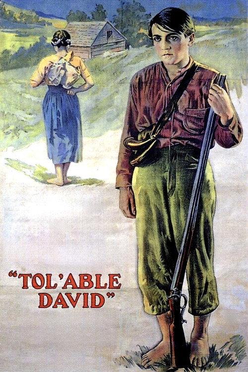 Tol'able David 1921 official movie poster