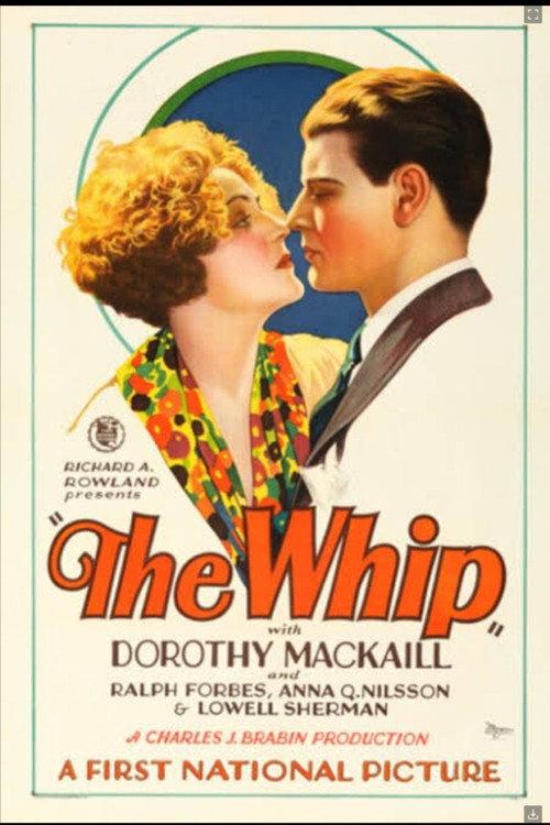 The Whip 1928 official movie poster
