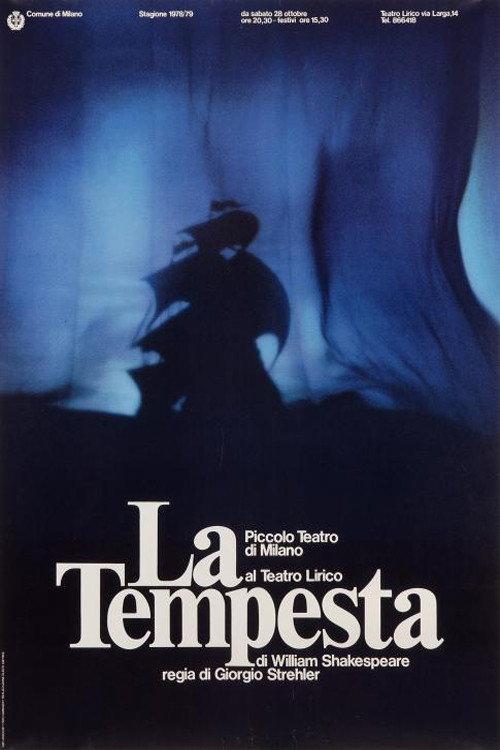 La tempesta 1978 official movie poster