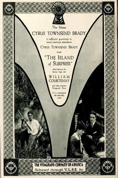 The Island of Surprise 1916 official movie poster