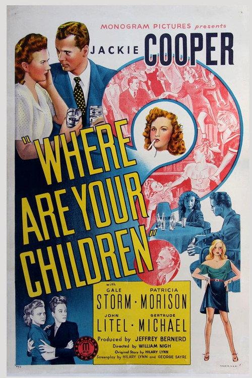 Where Are Your Children? 1943 official movie poster