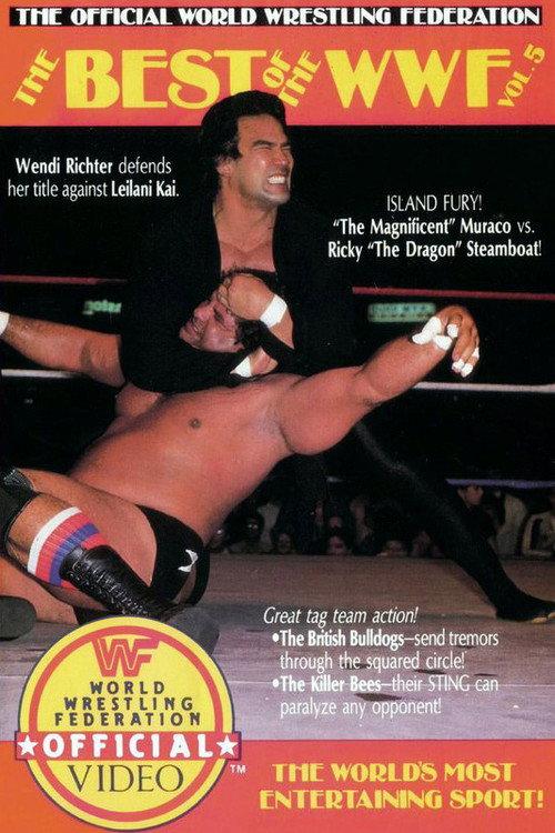 The Best of the WWF: volume 5 1986 official movie poster