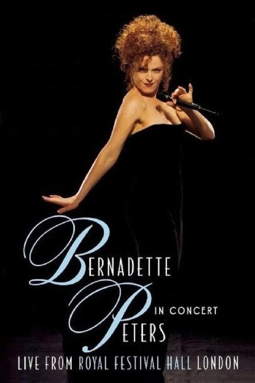 Bernadette Peters in Concert 1998 official movie poster