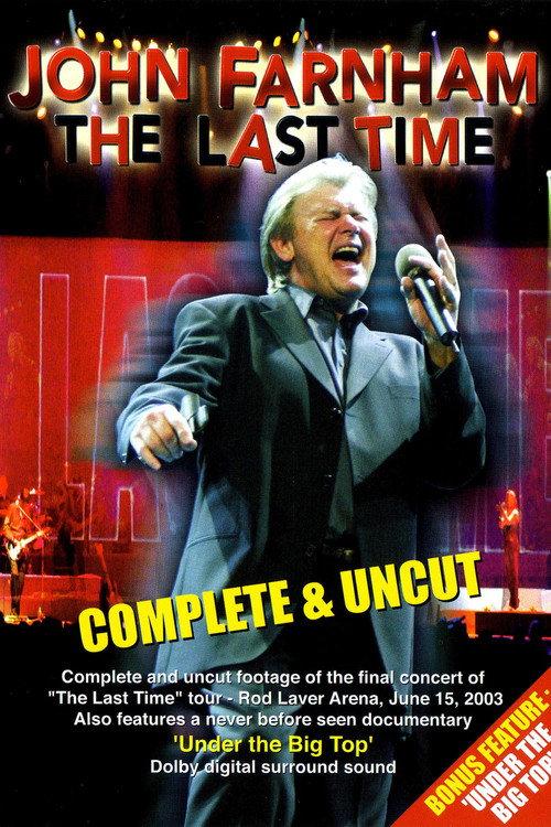 John Farnham - The Last Time 2003 official movie poster