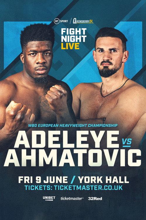 David Adeleye vs. Emir Ahmatovic 2023 official movie poster
