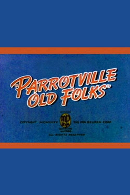 Parrotville Old Folks 1935 official movie poster