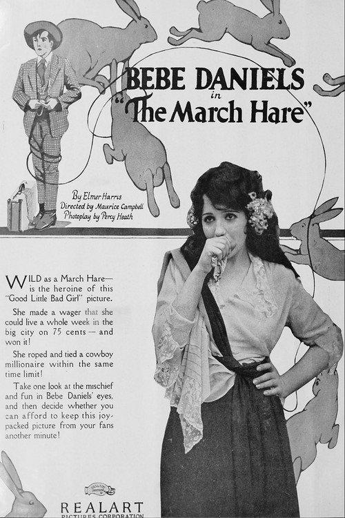 The March Hare 1921 official movie poster