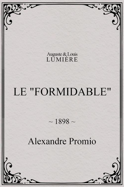 Le "Formidable" 1898 official movie poster