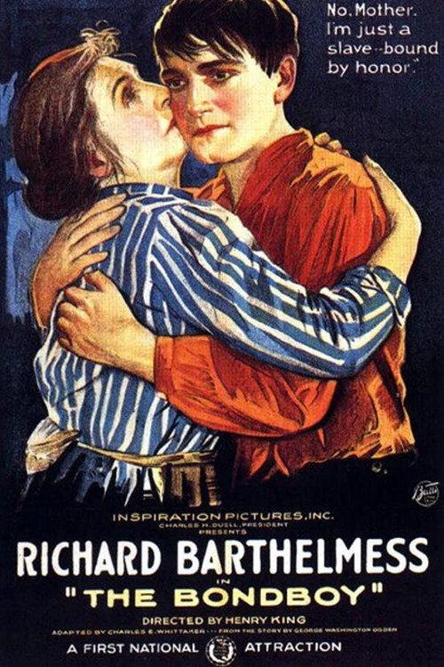 The Bond Boy 1923 official movie poster