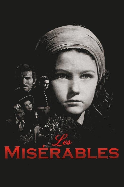 Les Miserables 1952 official movie poster