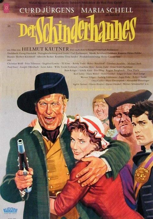 Der Schinderhannes 1958 official movie poster
