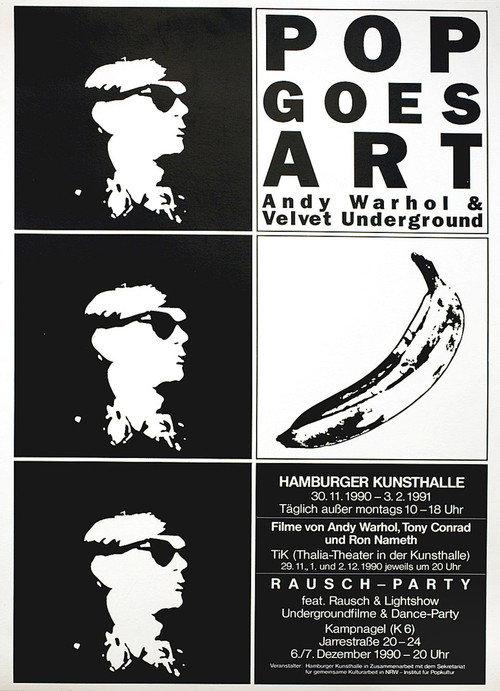 Andy Warhol + Roy Lichtenstein 1966 official movie poster