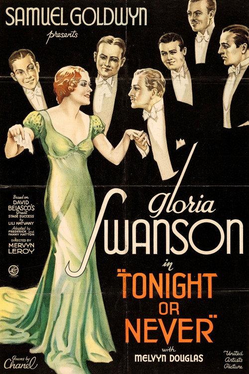 Tonight or Never 1931 official movie poster